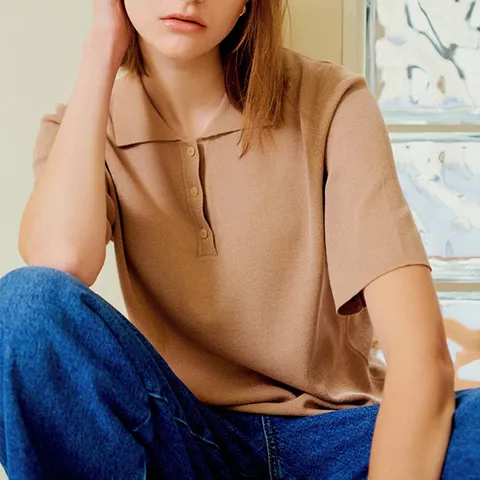 스테디 여성 썸머 카라 니트 3종택1