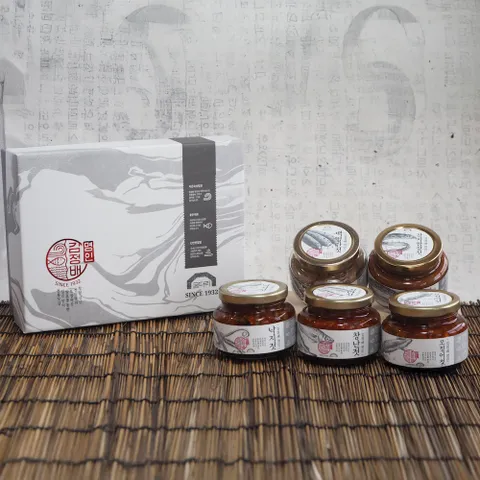 [굴다리식품] 김정배명인 젓갈선물세트 2호 A형