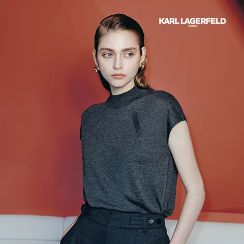 칼라거펠트 캐시미어 블렌드 모크넥 풀오버 3종