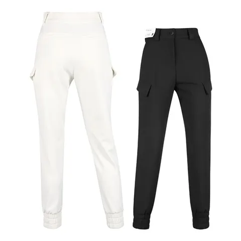 럭스골프 여성 스윙 백밴딩 약기모 카고 조거 팬츠 MS4AWB713