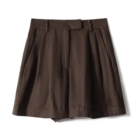 [브리치]  / 덴스 린넨 데일리 반바지