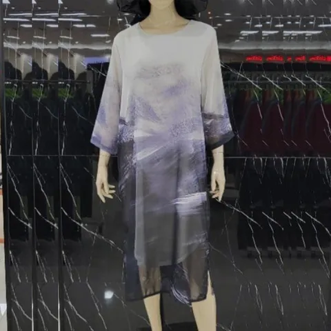 [롯데백화점]나염 쉬폰 원피스 XK306O1289