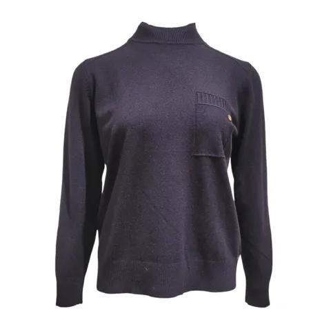 [롯데백화점][멜본]주머니 하이넥니트_STKA26172