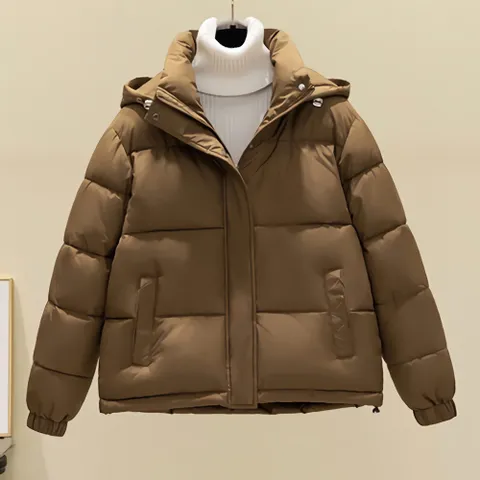 [SALE]여성 체데스 디자인 다운 솜 숏 패딩 자켓