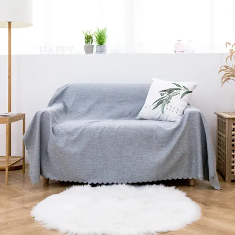 소파 커버 소파천갈이 쇼파 3size 프릴멜로디 그레이