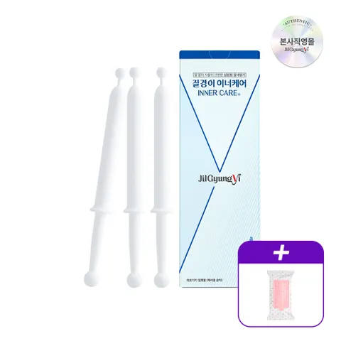의료기기 질세정기 이너케어(3개입)+페미닌 티슈 10매입