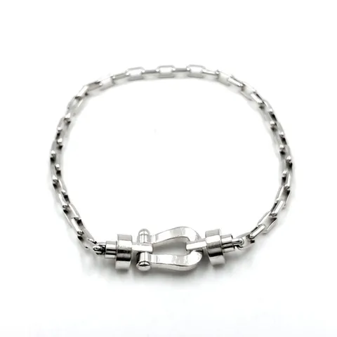 [구구스]중고명품 프레드 포스텐 링크 팔찌 (미듐) + 스트랩 SET (NO 10324491)