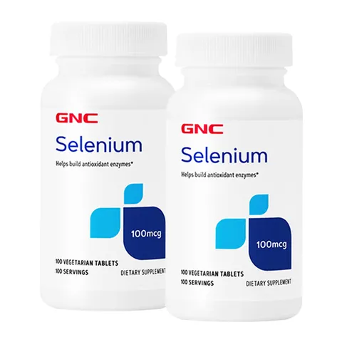 [해외직구] 지앤씨 셀레늄 100mcg 100알 X2