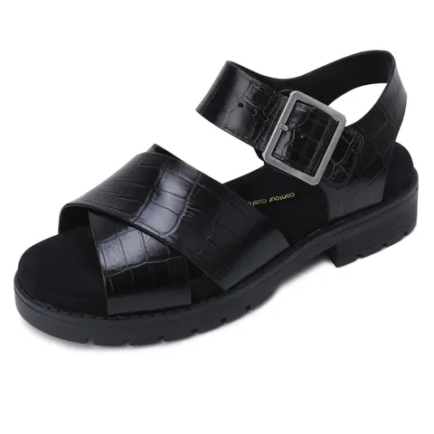 금강제화 클락스 버클 스트랩 캐주얼 샌들 CLASAC4236WF1 428519