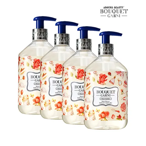 딥 퍼퓸 바디워시 로즈가든향 520ml x4개
