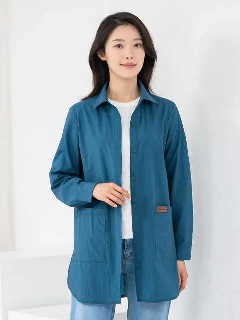 엄마옷 심플 셔츠형 자켓 613FGH145 마담/중년여성/빅사이즈/50대/60대
