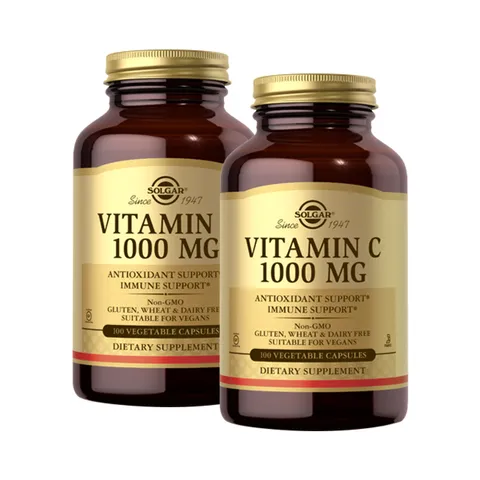 [해외직구] 솔가 비타민C 1000mg 100베지캡슐 X 2