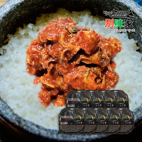 [별미가] 남해별미 밥도둑 쫄깃담백 국내산 새꼬막 양념꼬막장 120g x 9통