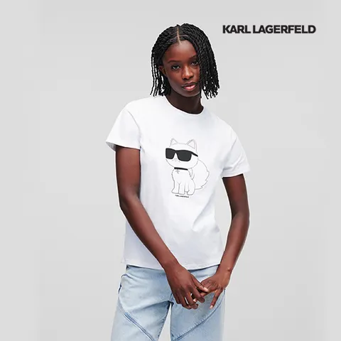 [230W1703] 칼라거펠트 아이코닉 2.0 슈페트 티셔츠