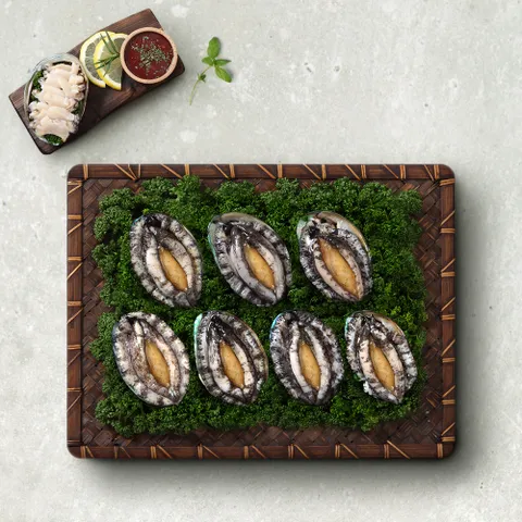 [선물세트] 명품완도전복 3-3호 1kg 7미