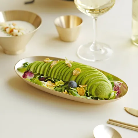 [롯데백화점]유기 타원접시