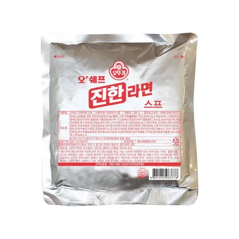 오쉐프 진한 라면 스프 285G 1개 라면스프 라면분말스프 가루라면스프 다목적라면스프