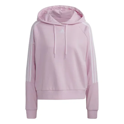 에센셜 루즈 컷 3S 후드 티셔츠 핑크 GL1459