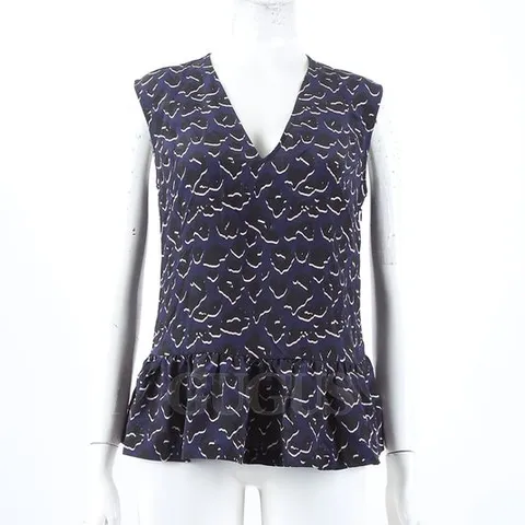 [구구스]중고명품 마커스루퍼 레오파드 블라우스 55 (NO 7474292)