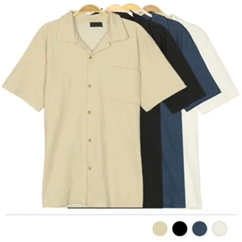 [하프클럽]  데일리 셔츠 루즈 반팔셔츠 옥스포드 드레스 남자