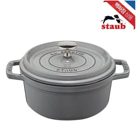 [롯데백화점]원형 꼬꼬떼 18cm 그레이 (ST101818)