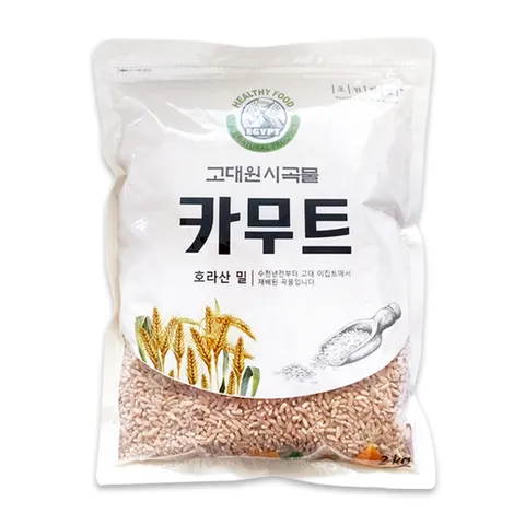 진짜 원료 카무트 호라산밀 2kg 고대쌀 정품