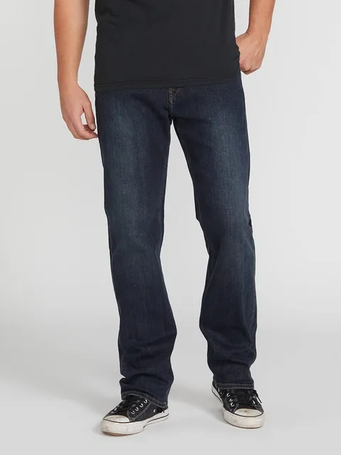 KINKADE 릴렉스드 레귤러 데님 청바지(인디고)