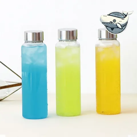 슬림 휴대용 물병 300ml 똑똑한 트라이탄 냉장고물통 카페물병 트라이탄보틀 투명보틀 소형물병