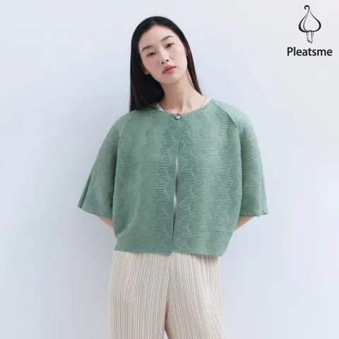 [최초가 169000원] 지그재그 숏 슬리브 볼레로 가디건_PPCDM125002