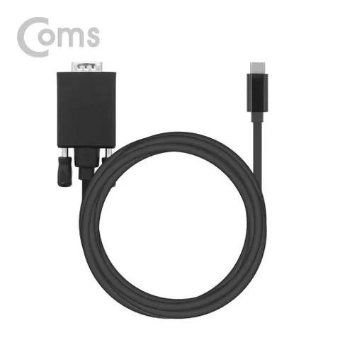 USB 3.1 컨버터 케이블(M M)1.5M(Type-C to VGA 1080p USB3 컨버터 VGA PC케이블 컴퓨터케이블 PC부품