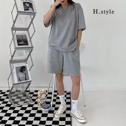 [하프클럽/에이치스타일]SET/시보리세트/여름/트레이닝