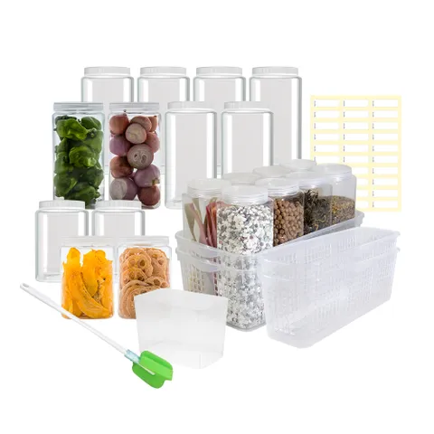 실리쿡 보관 용기 사각 실리쿡 확장 세트