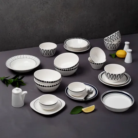 베네치아 프리미엄 신혼 홈세트 도자기 그릇 4인 식기세트 20P