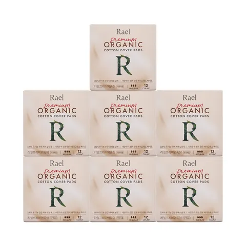 유기농 프리미엄 생리대 7팩(중/대)