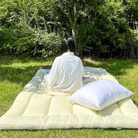 쿨리데이 여름 아이스 시어서커 쿨 밴딩 토퍼 바닥이불