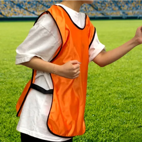 PARABU-2695-밴드형 팀조끼 오렌지