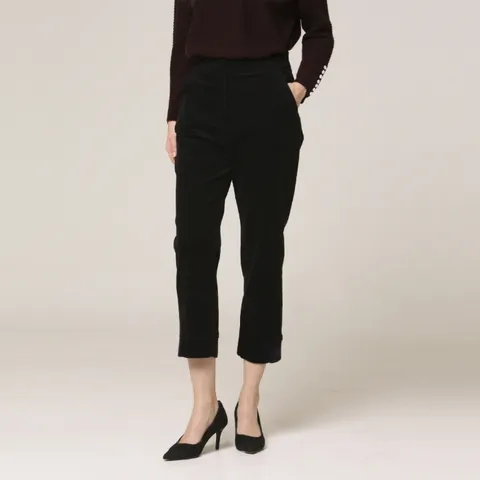 [롯데백화점][손정완]데일리룩 코듀로이 배기 팬츠 ZSL54091