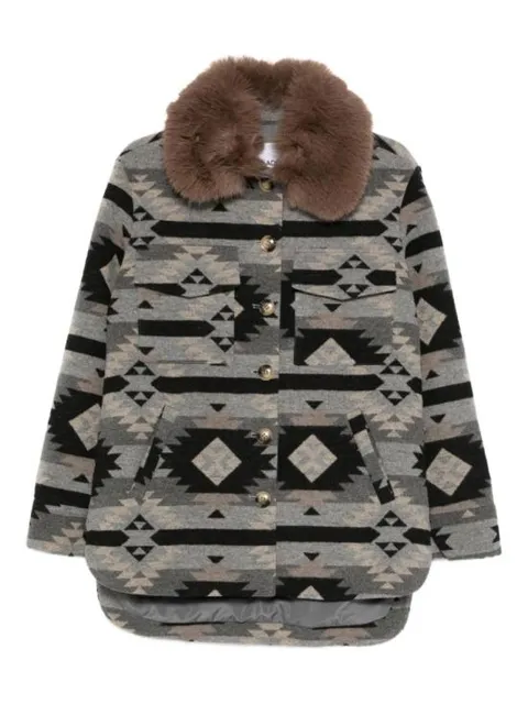 [해외직구] 25FW 아바아도르 코트 36AAMULTICOLOR Grey