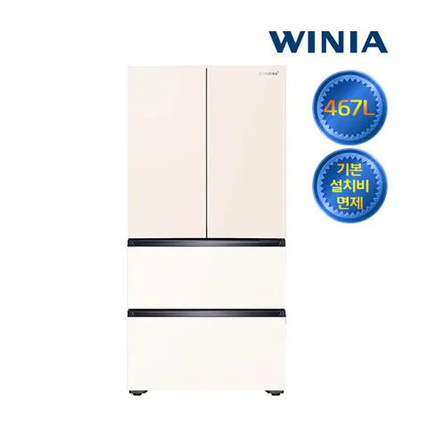 딤채 김치냉장고 렌탈 467L WDQ48JRLICS