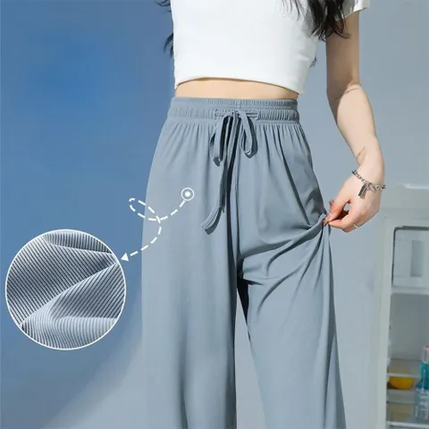 [브리치] 로로비 / 로로비 여자 와이드 여름 아이스 쿨 팬츠 2종