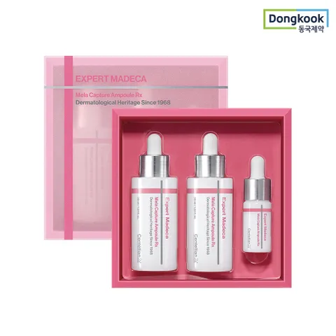 엑스퍼트 마데카 멜라캡처 앰플 알엑스 (30ml*2+7ml*1) 기획세트 기미 케어 주름 탄력 광채