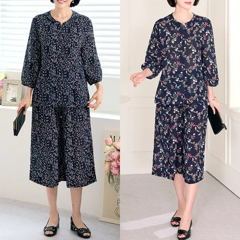 [엄마옷  예승인견상하세트