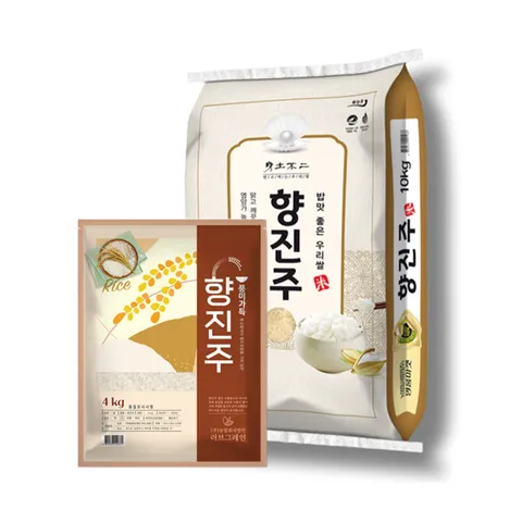 [백미] 25년햅쌀 구수한 누룽지향 향미쌀 찰기있는 향진주쌀 4kg / 10kg