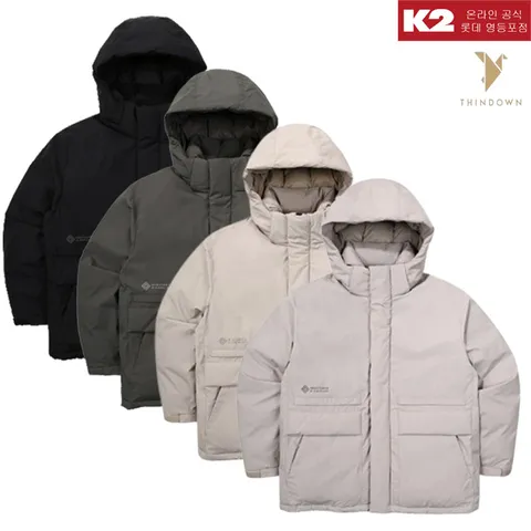K2 겨울 남자 윈드스토퍼 씬다운 헤비 구스/패딩/거위털/야상/KMW23559YD 463691