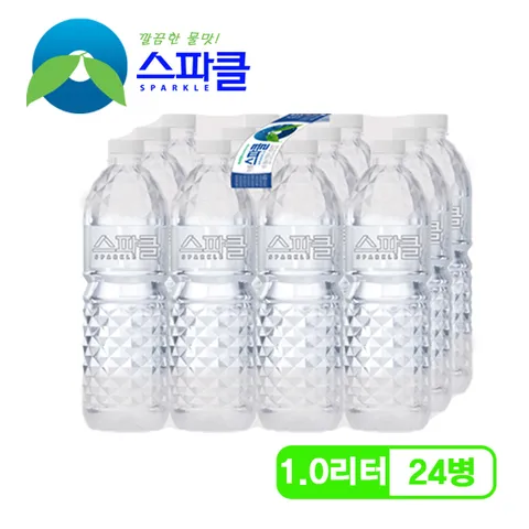 [무라벨 빈병회수] 생수 1리터×24병 (IN)