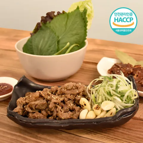 불맛이 살아있는 간장 연탄 돼지 불고기 400g x 2팩