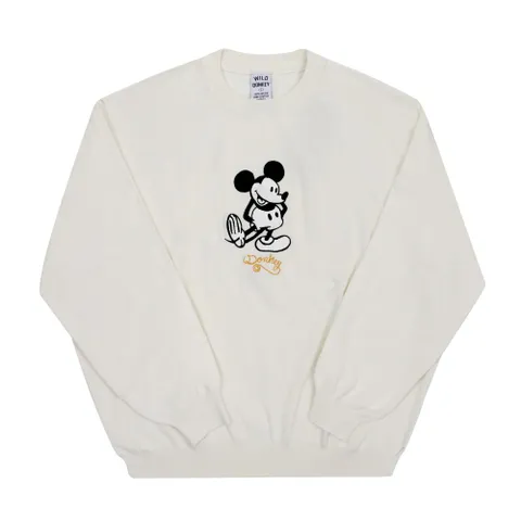 M-MICKEY ECRU 미키 공용 맨투맨