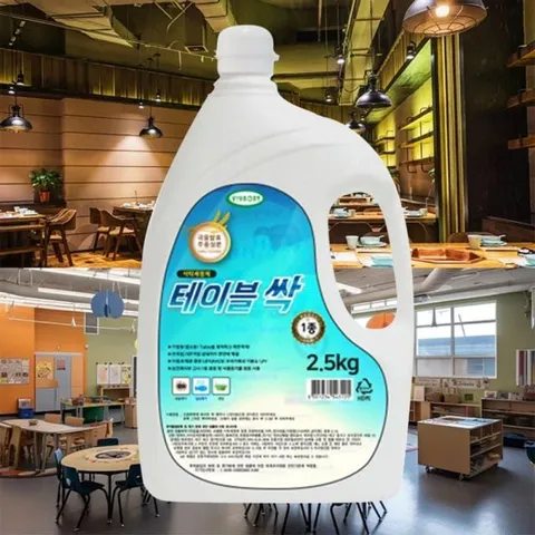 테이블싹 2.5L 2차 세정이 필요없는 테이블 세정제 안전한식탁세정제 식탁세정제 식탁탈취제