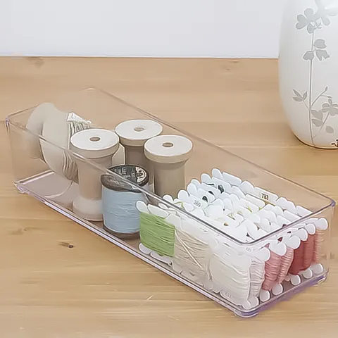 5호 크리스탈 뷰티 정리용품/화장품정리함/소품정리/수납정리/다용도수납/데스크정리/보관함/정리대