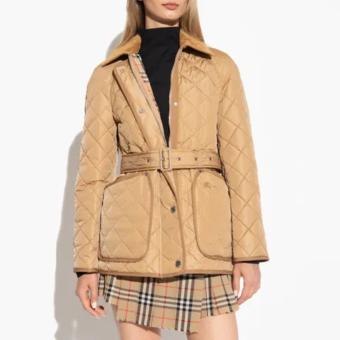 [BURBERRY] 코듀로이 퀼팅 자켓 8071842